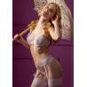 DARING Intimates Ensemble Be Mine 3 Pièces Blanc